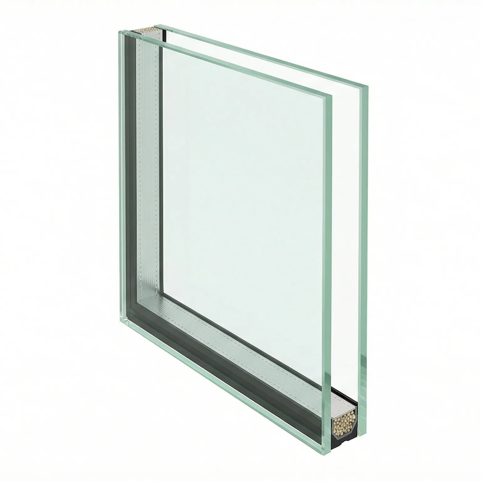 Clear Double Glazed Unit - Standard – 6mm Clear / Aluminium / 56% Thermal