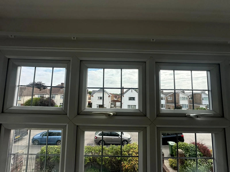 Noise reduced with new sealed units in Georgian bay window in Kingswood, Bristol